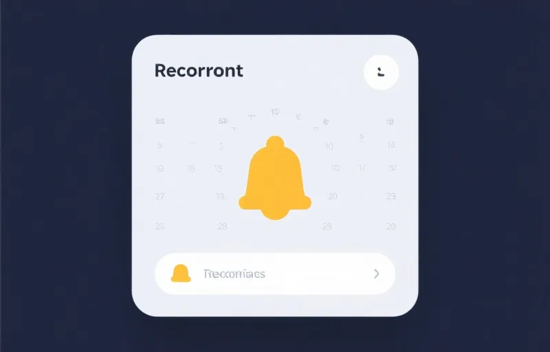 提醒与订阅示意